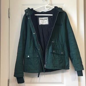 Emerald/Forest Green Winter Jacket